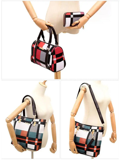 New Fashion Luxury Handbags New 6 PCS Set