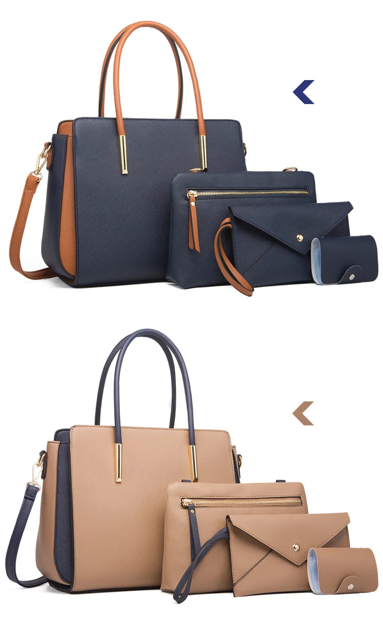 Designer Bags Luxury 4 Pcs Set Women