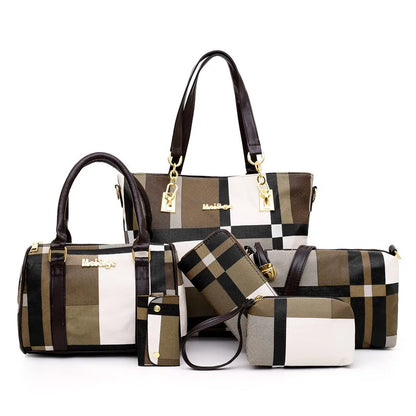 New Fashion Luxury Handbags New 6 PCS Set