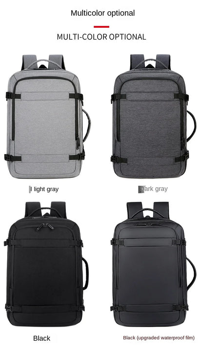 Expandable USB Travel Backpack