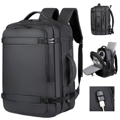 Expandable USB Travel Backpack