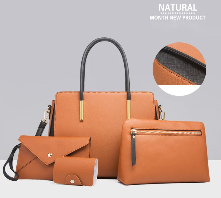 Designer Bags Luxury 4 Pcs Set Women